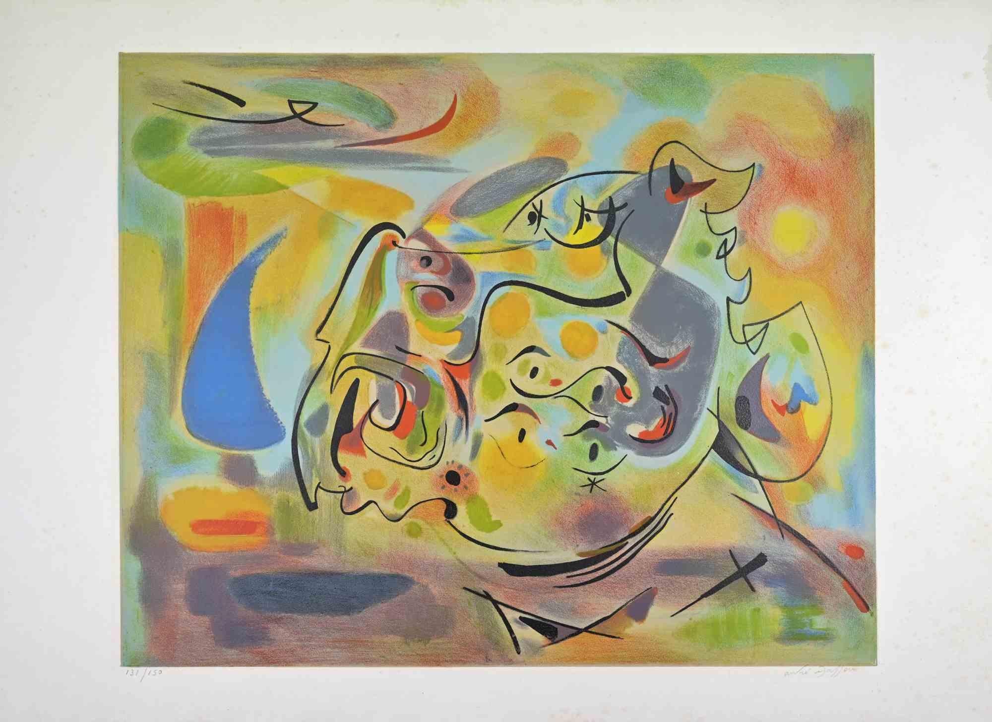 Aurore - Lithograph by André Masson - 1946