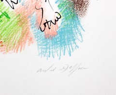 "Bacchanale from Je Reve (I Dream) Portfolio, " Original Color Lithograph