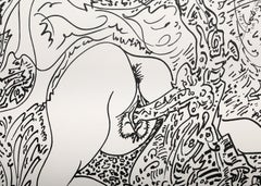 Branch, lithographie surréaliste d'Andre Masson