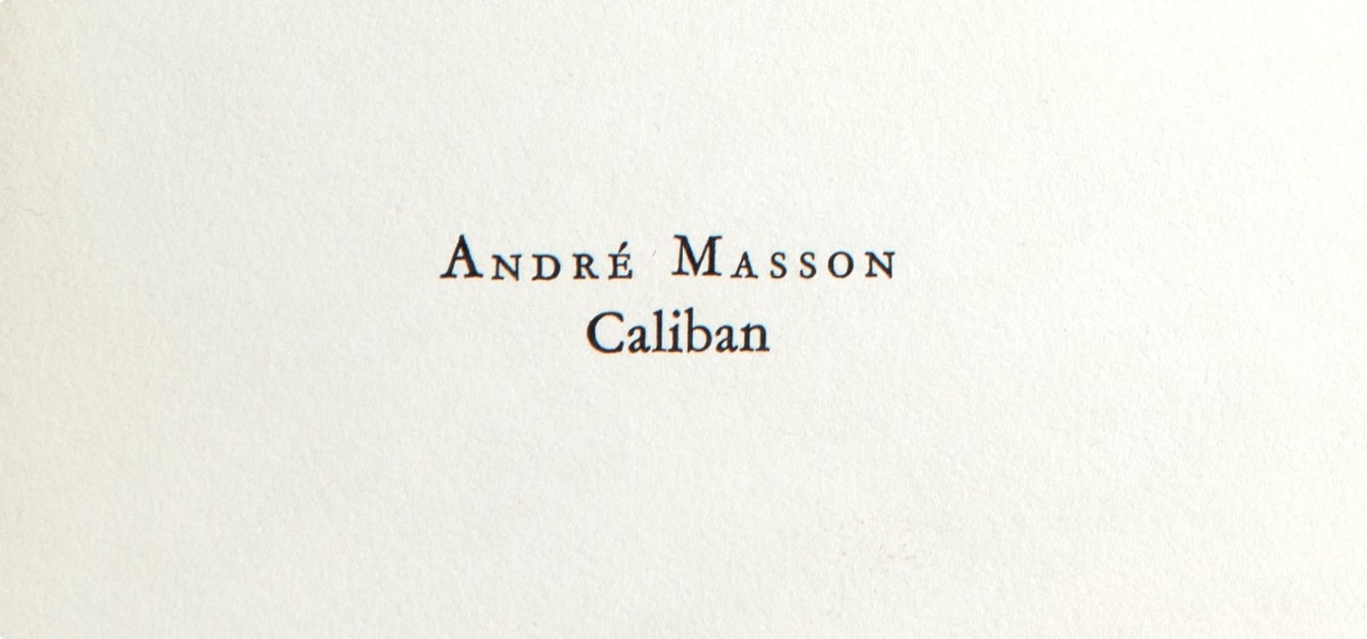 Caliban, Prints from the Mourlot Press 2