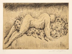 Crisálidas, aguafuerte surrealista de André Masson