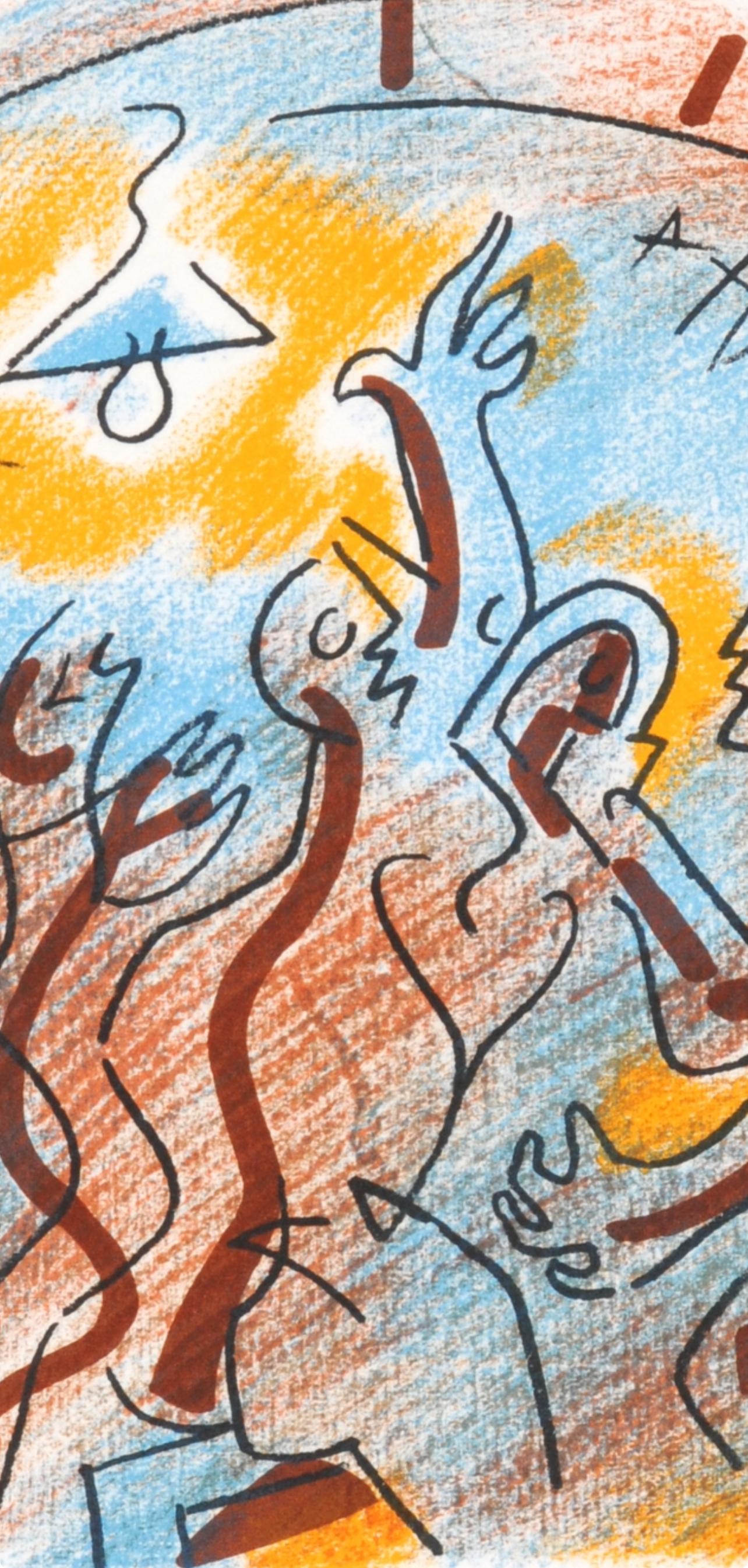 Composition (Cramer 97), Une Étoile de Craie, André Masson For Sale 1
