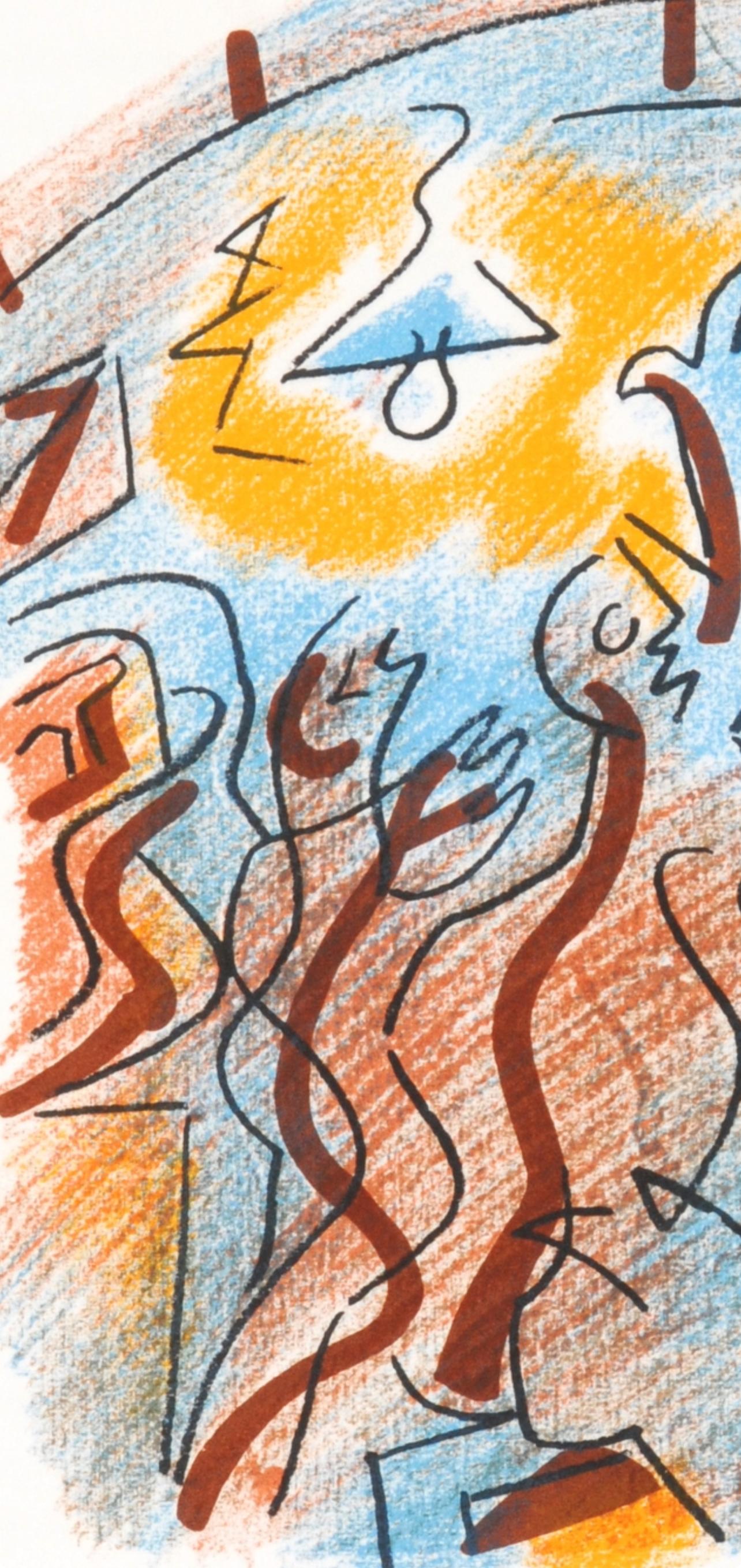 Composition (Cramer 97), Une Étoile de Craie, André Masson For Sale 2