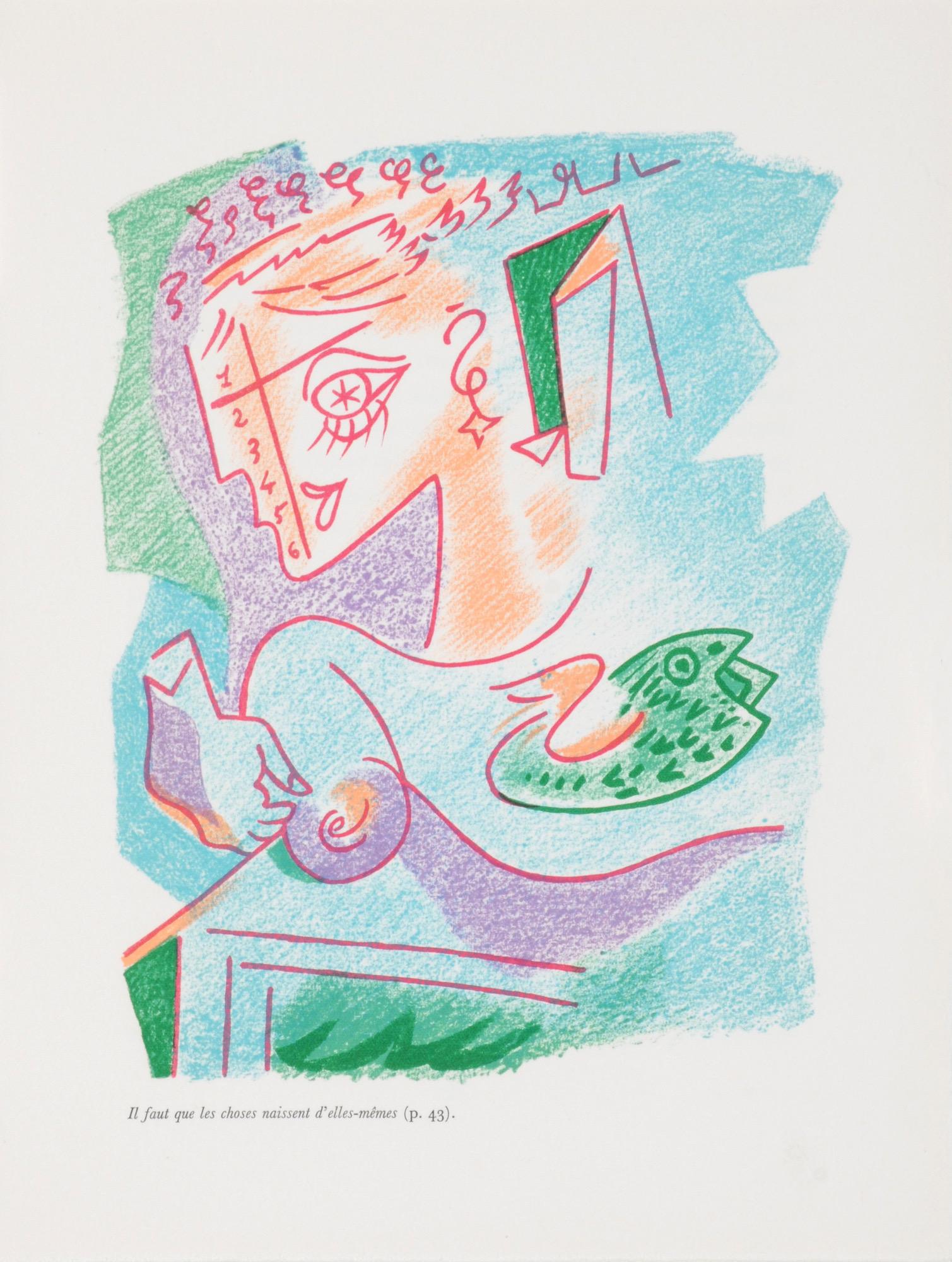 Composition (Cramer 97), Une Étoile de Craie, André Masson For Sale 3