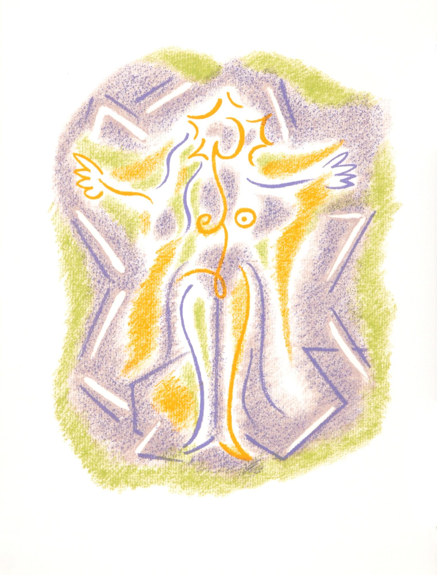 Composition (Cramer 97), Une Étoile de Craie, André Masson For Sale 4