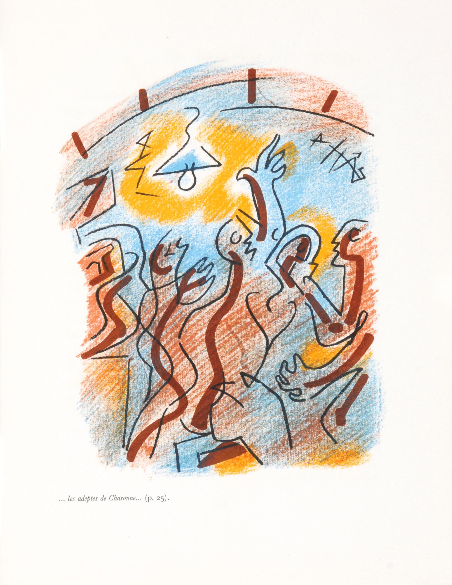 Composition (Cramer 97), Une Étoile de Craie, André Masson For Sale 4