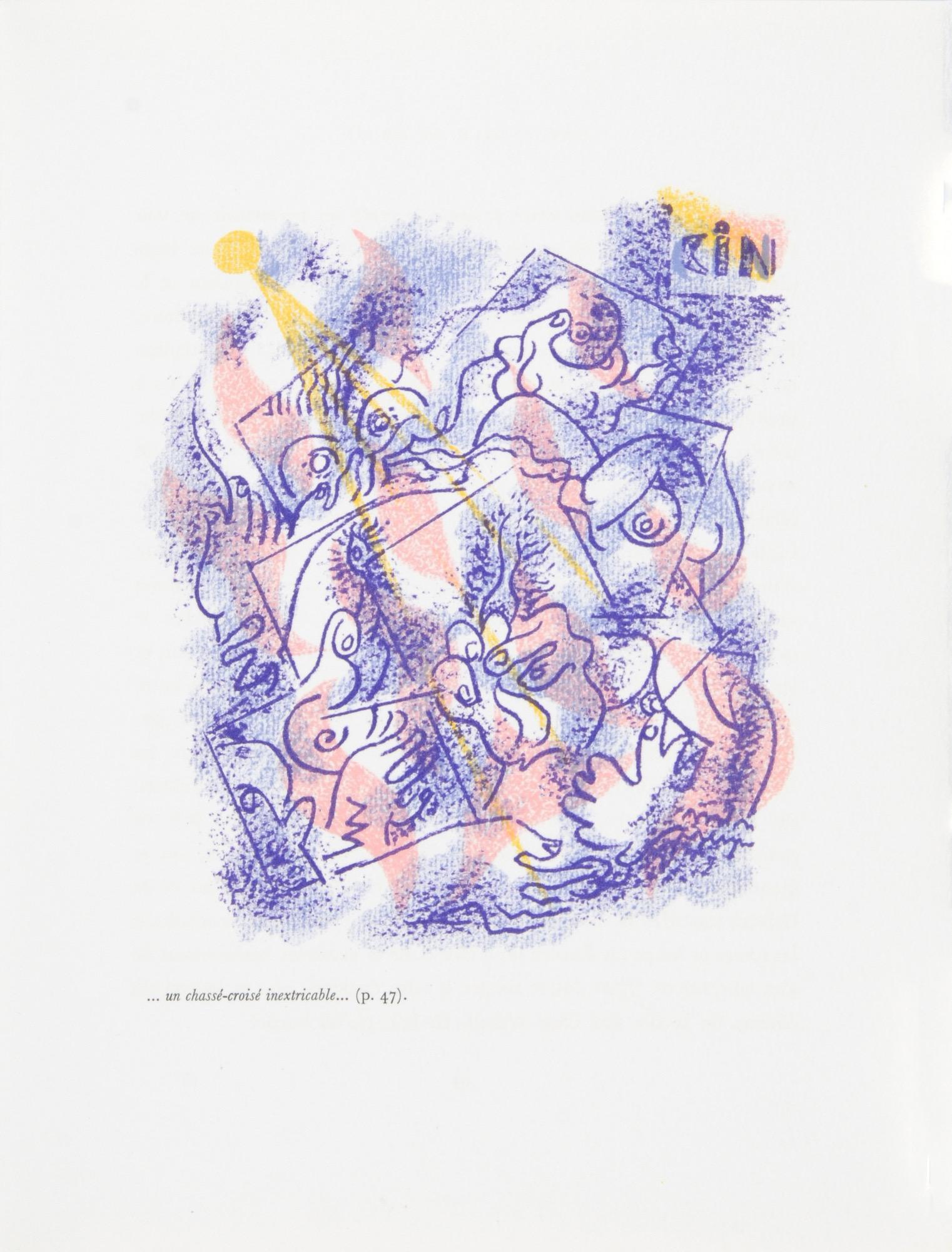 Komposition (Cramer 97), Une Étoile de Craie, André Masson im Angebot 4