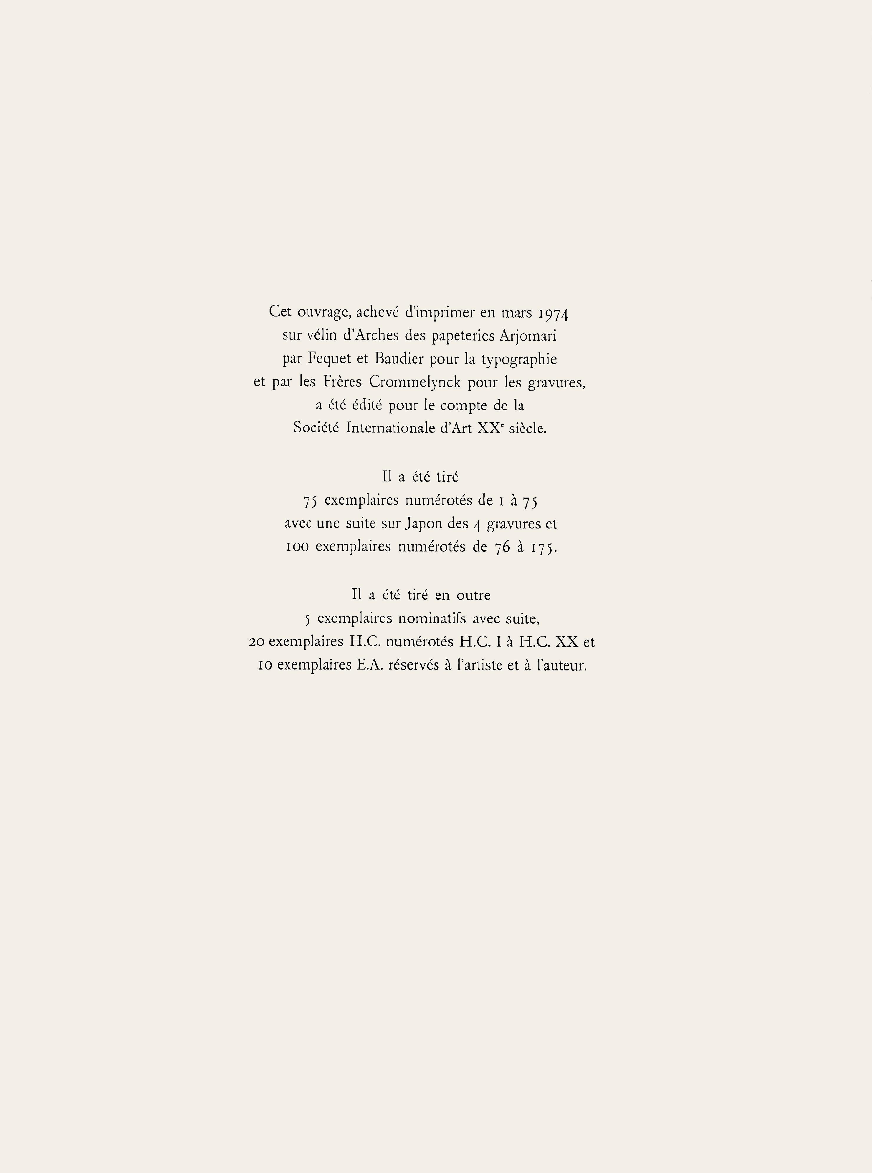 Composition (Cramer 99), Le Septieme Chant, André Masson For Sale 5