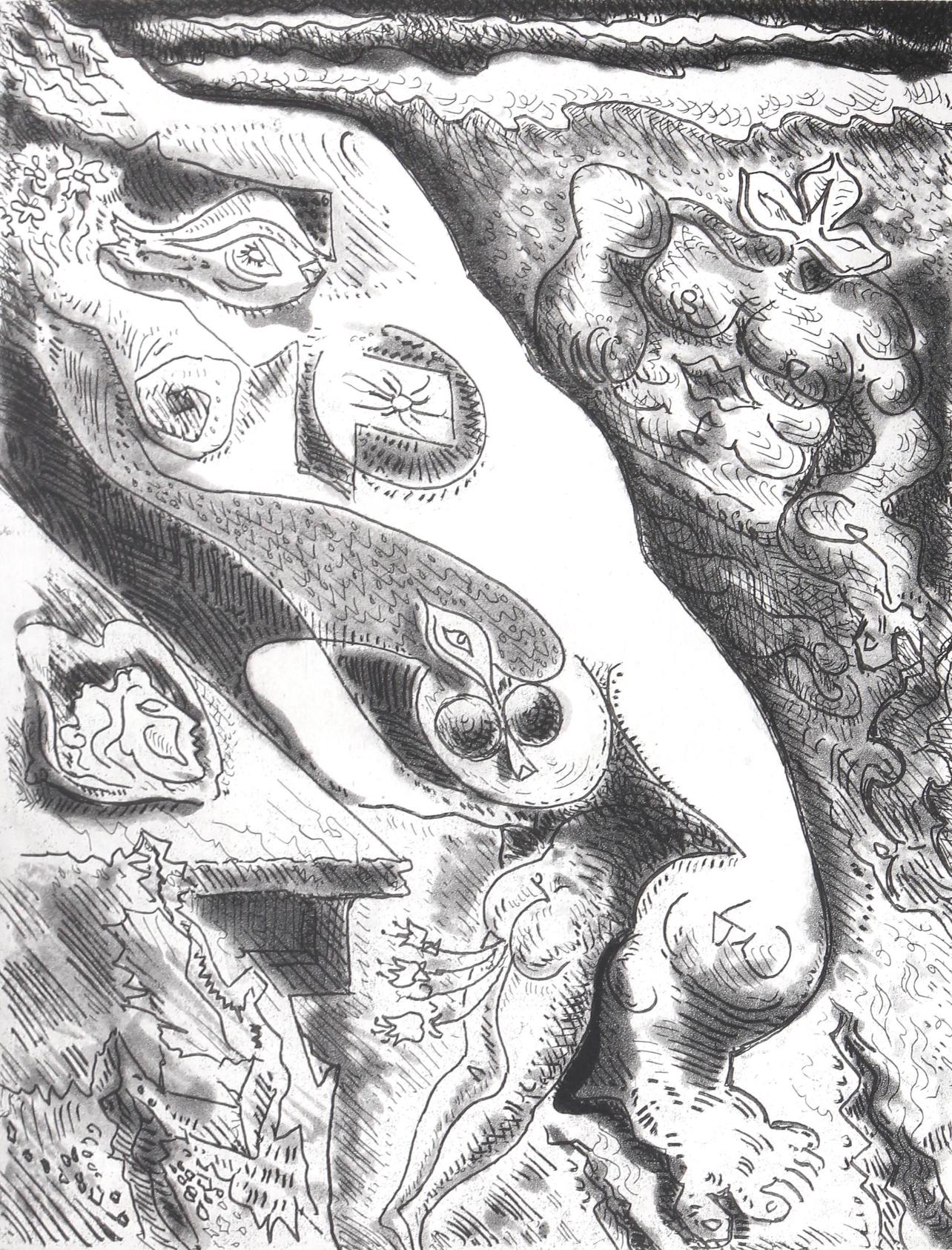 Composición (Cramer 99), Le Septieme Chant, André Masson