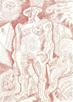 Composition (Cramer 99), Le Septieme Chant, André Masson