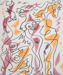 Composición, Feuilles éparses, André Masson