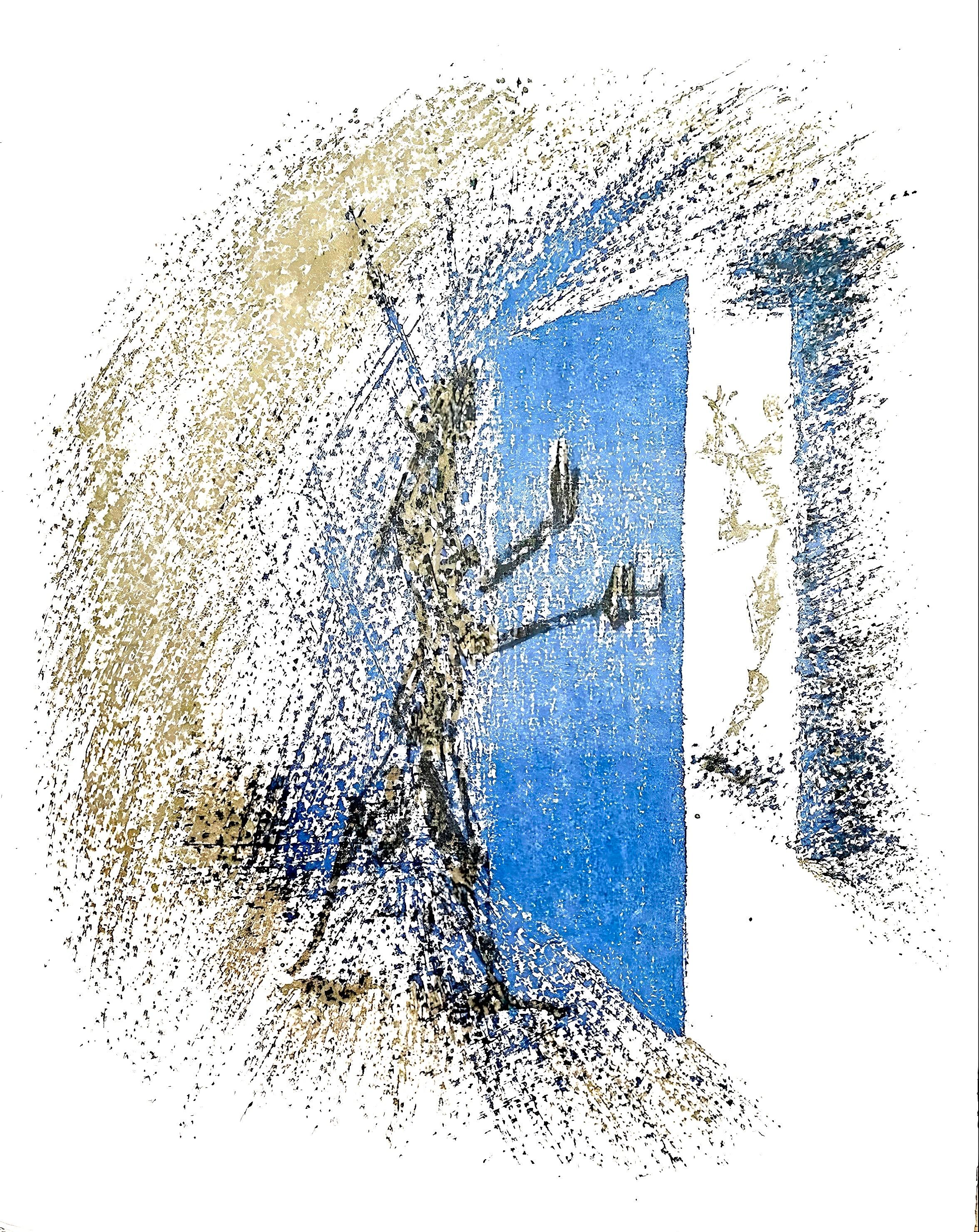 Lithographie auf Vélin de Rives Papier. Aufschrift: unsigniert und nicht nummeriert, wie ausgegeben. Guter Zustand. Anmerkungen: Aus dem Folio, Poêmes insoumis, 1963. Herausgegeben von Marc Barbezat, Paris; gedruckt von Mourlot Frères, Paris, März