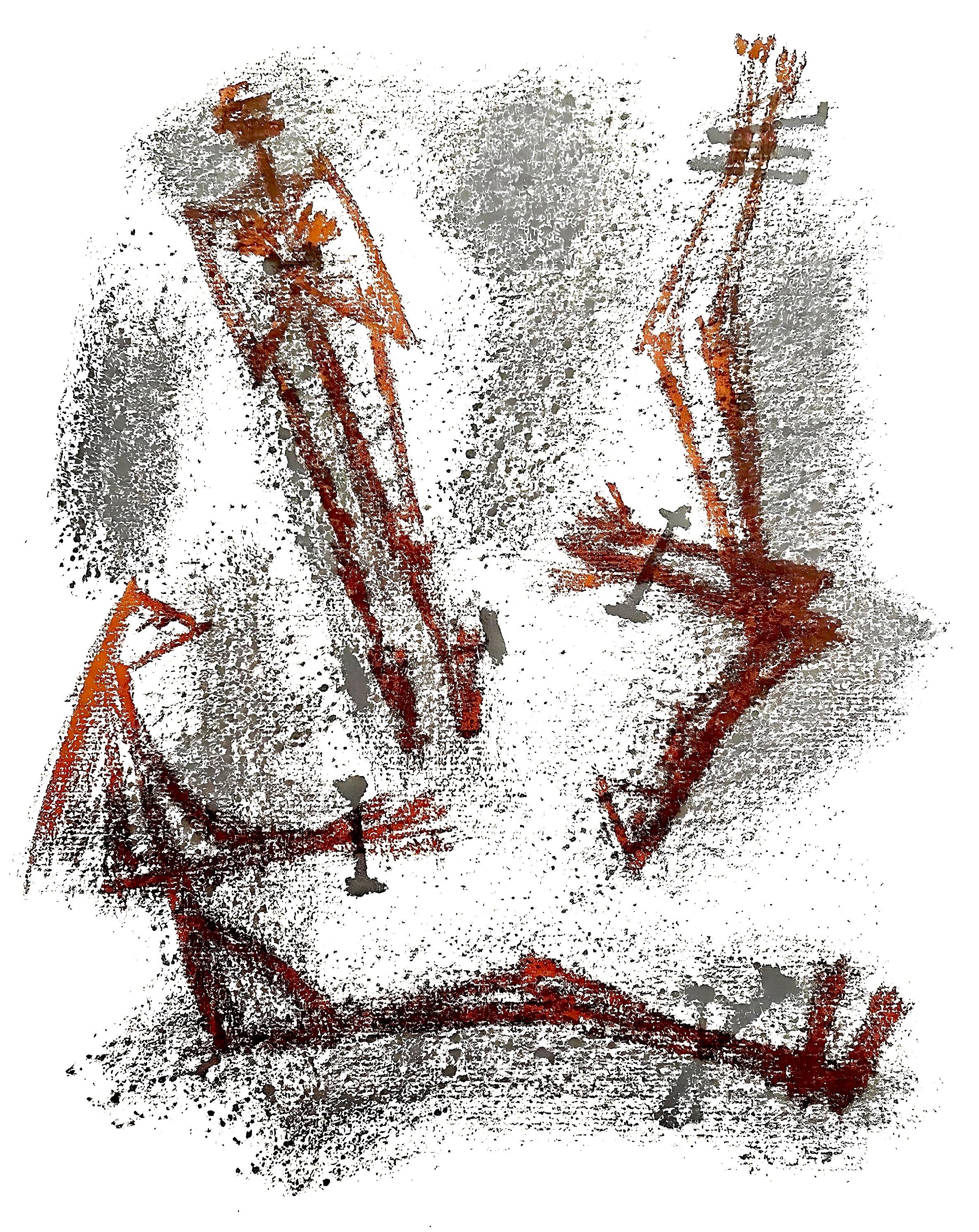 Lithographie auf Vélin de Rives Papier. Aufschrift: unsigniert und nicht nummeriert, wie ausgegeben. Guter Zustand. Anmerkungen: Aus dem Folio, Poêmes insoumis, 1963. Herausgegeben von Marc Barbezat, Paris; gedruckt von Mourlot Frères, Paris, März