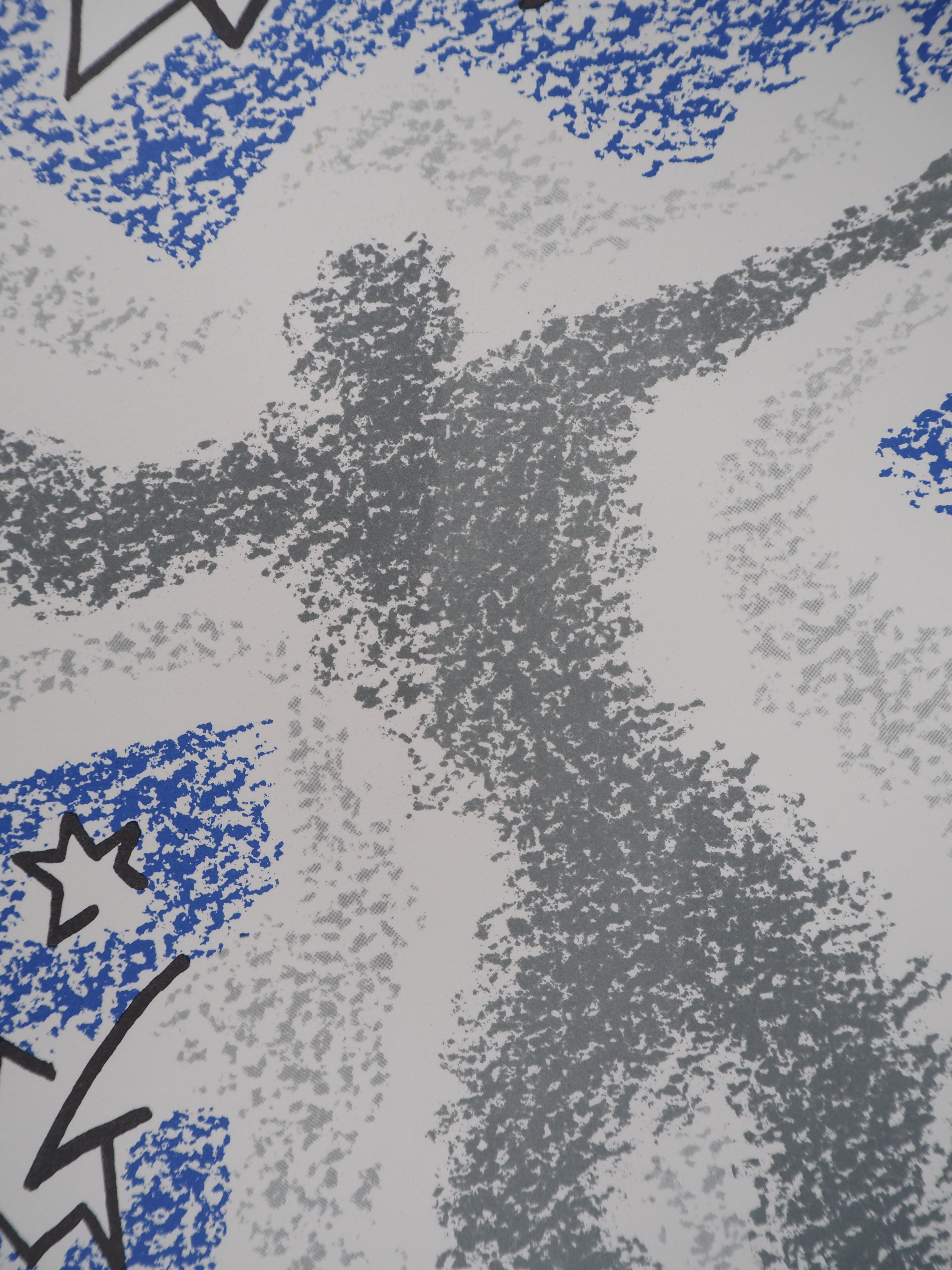 Andre MASSON
Tanzen unter den Sternen, 1973

Original-Lithographie
Signiert mit dem Stempel des Künstlers
Nummeriert / 100
Auf Vellum 58 x 38 cm (ca. 23 x 15 Zoll)

Sehr guter Zustand, kleine Mängel am Rand des Blattes