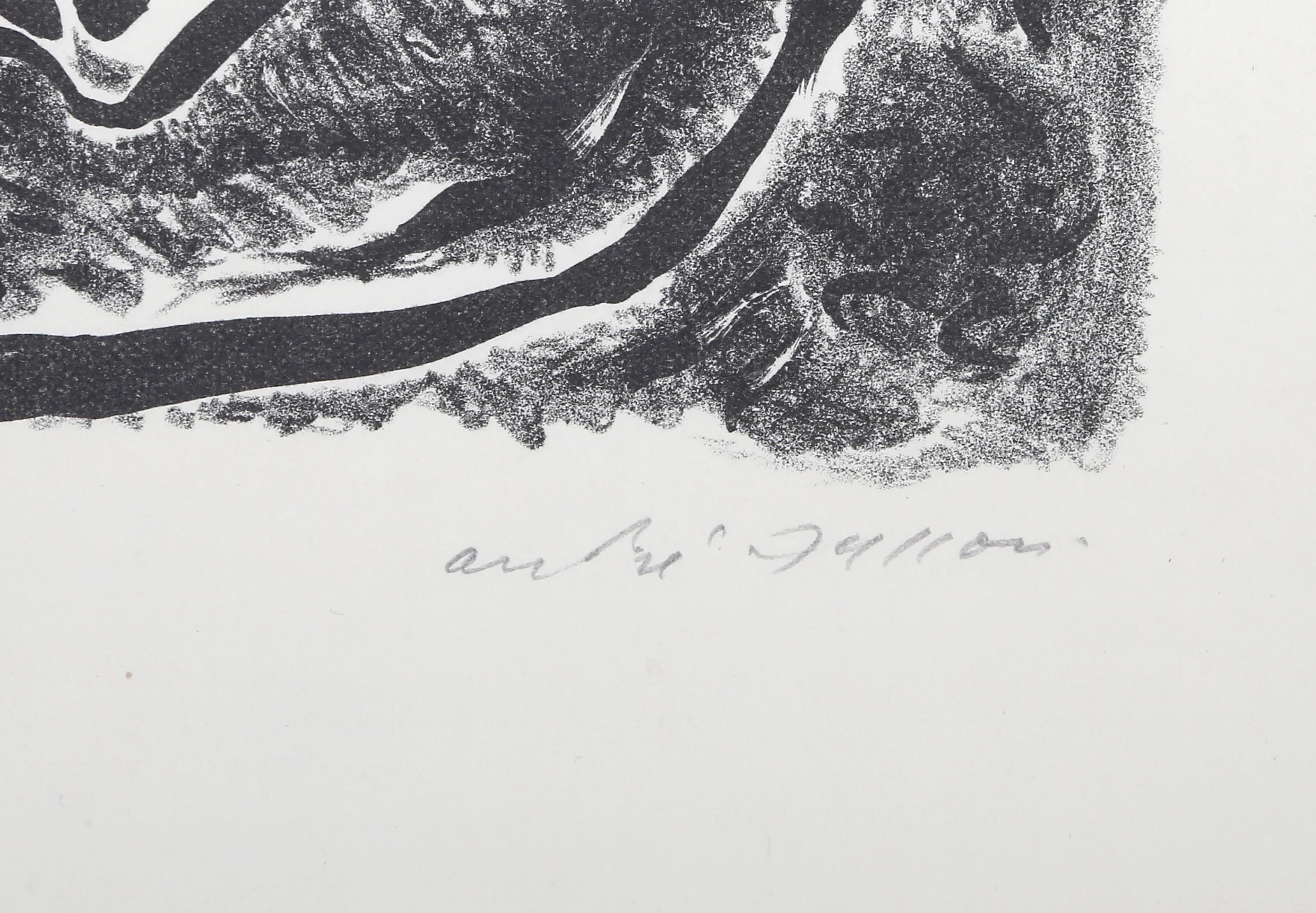 Désespoir, lithographie surréaliste d'André Masson en vente 3
