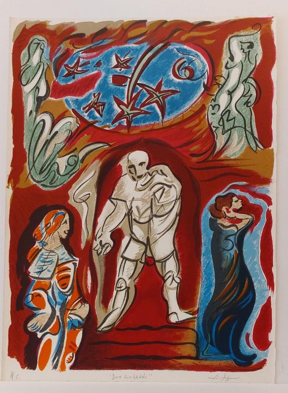 André Masson Abstract Print - Don Giovanni 