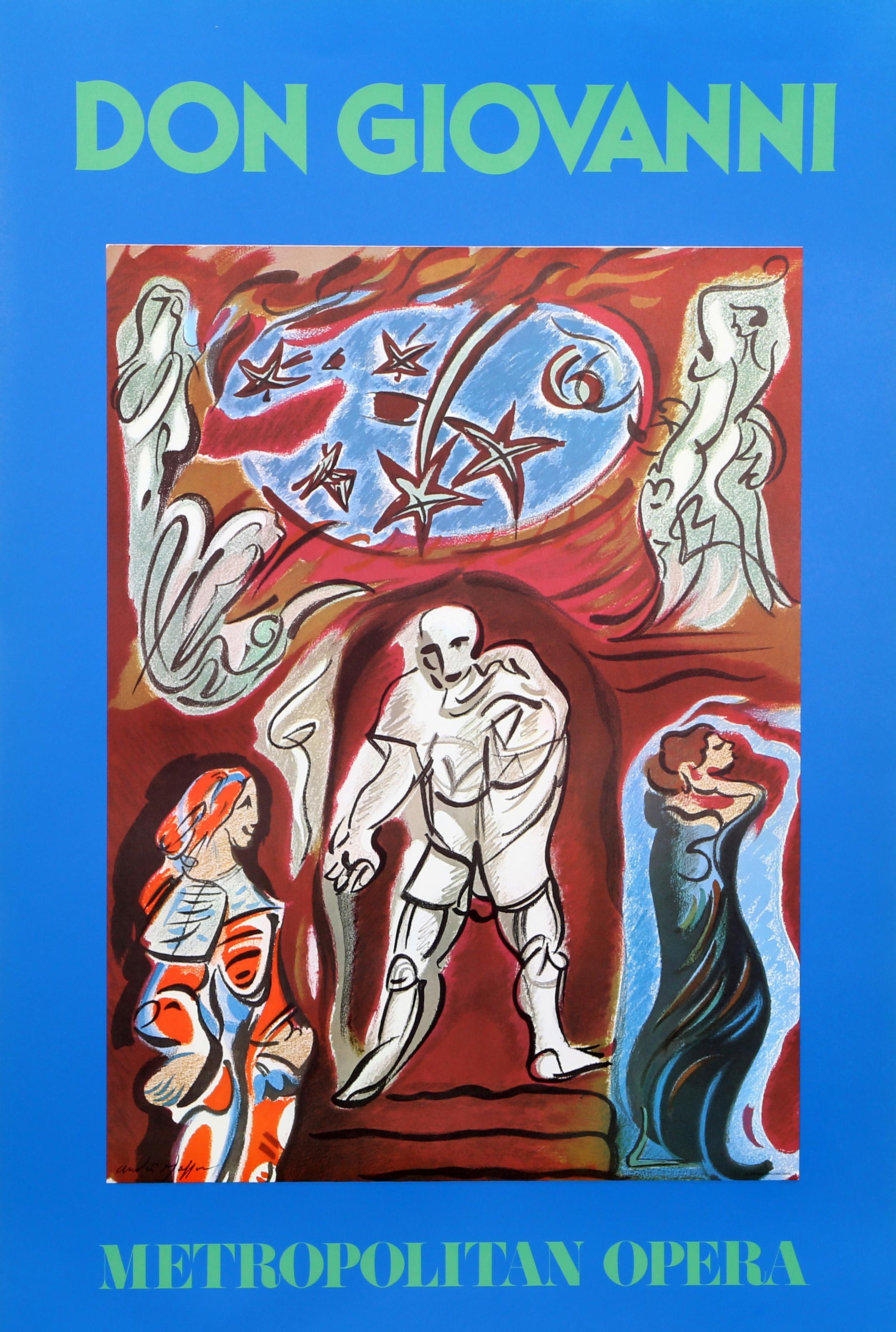 Don Giovanni (Ópera Metropolitana), cartel moderno de André Masson