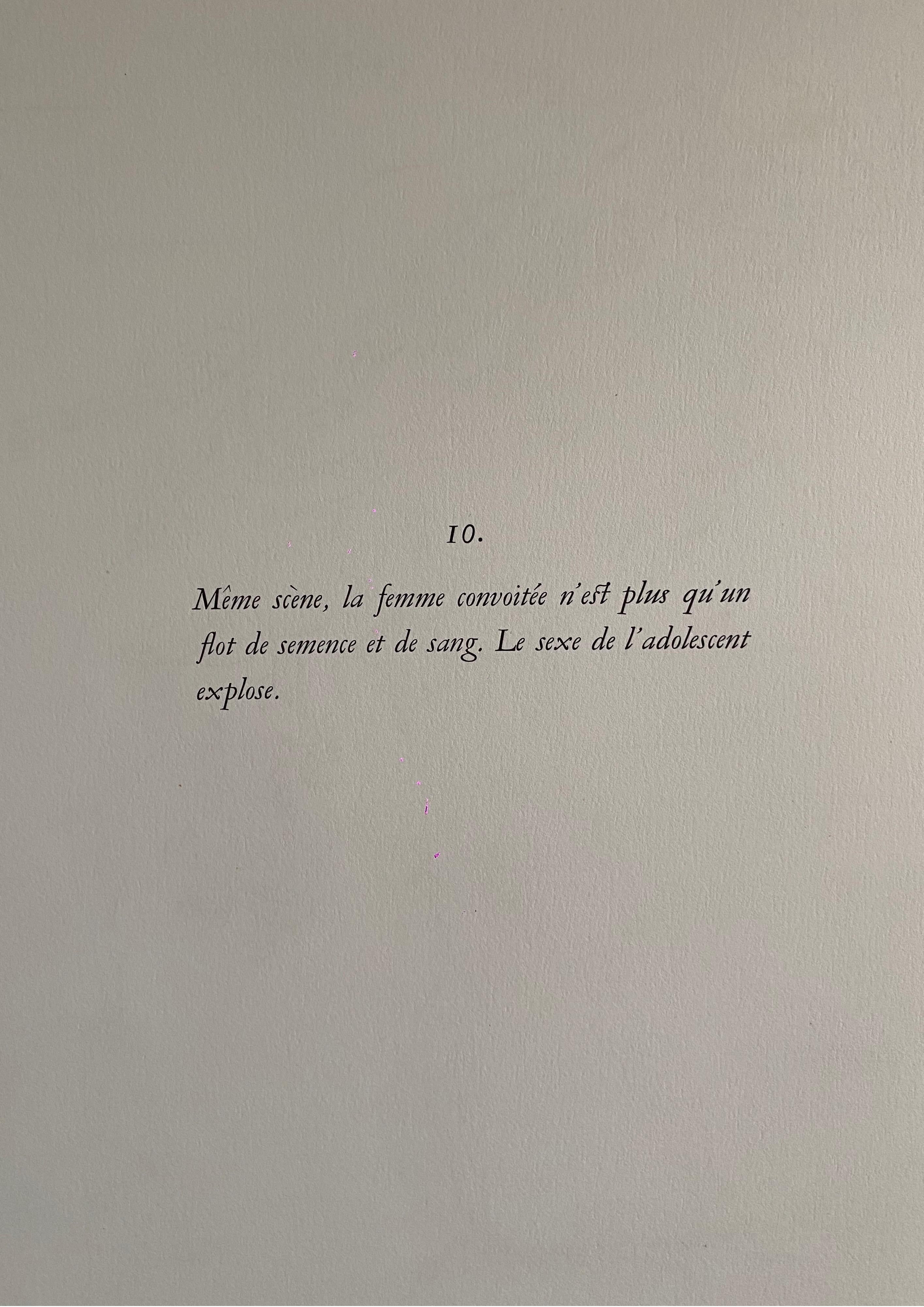 Litografia astratta surrealista francese Andre Masson Mourlot Paris Edizione limitata in vendita 1