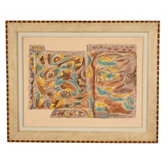 French Surrealist Color Etching "La Sibylle et les Astres" Signed & Numbered