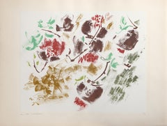 Granadas, litografía surrealista de André Masson 1951
