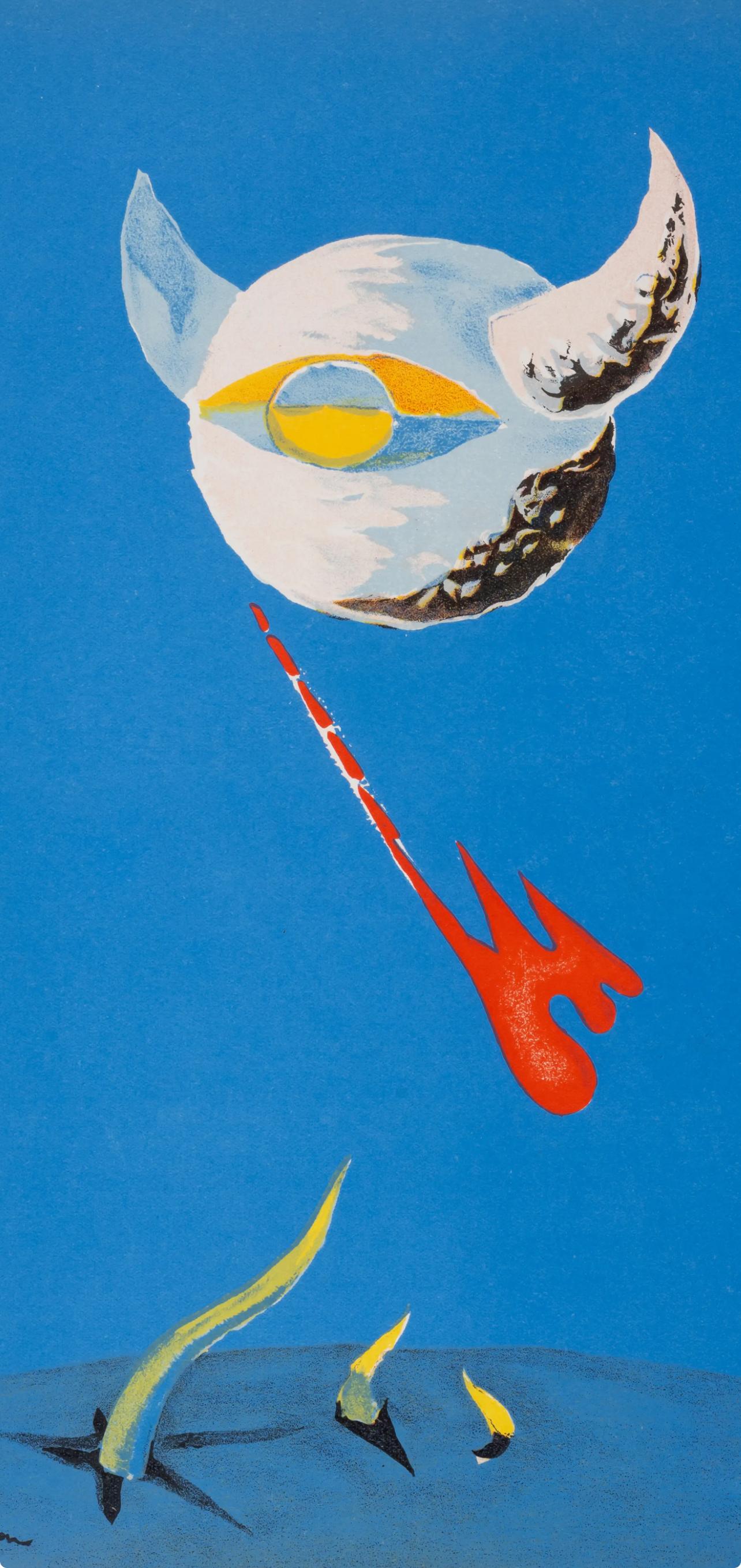 La Lune, Verve: Revue Artistique et Littéraire - Print by André Masson