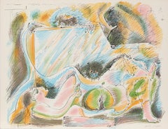 La Naissance d'Eve, litografía surrealista de André Masson