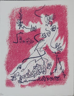 'Le Depart' From Souvenirs de Portraits d'Artistes