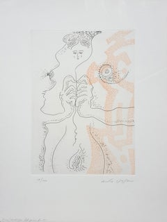 Le Fil d'Ariane (Ariadne's Clew) /// Modern Surrealism Surrelist Andre Masson