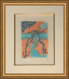 Les Erophages X, Etching on Paper, Hand Signed, Edition of 10, 1968, Framed