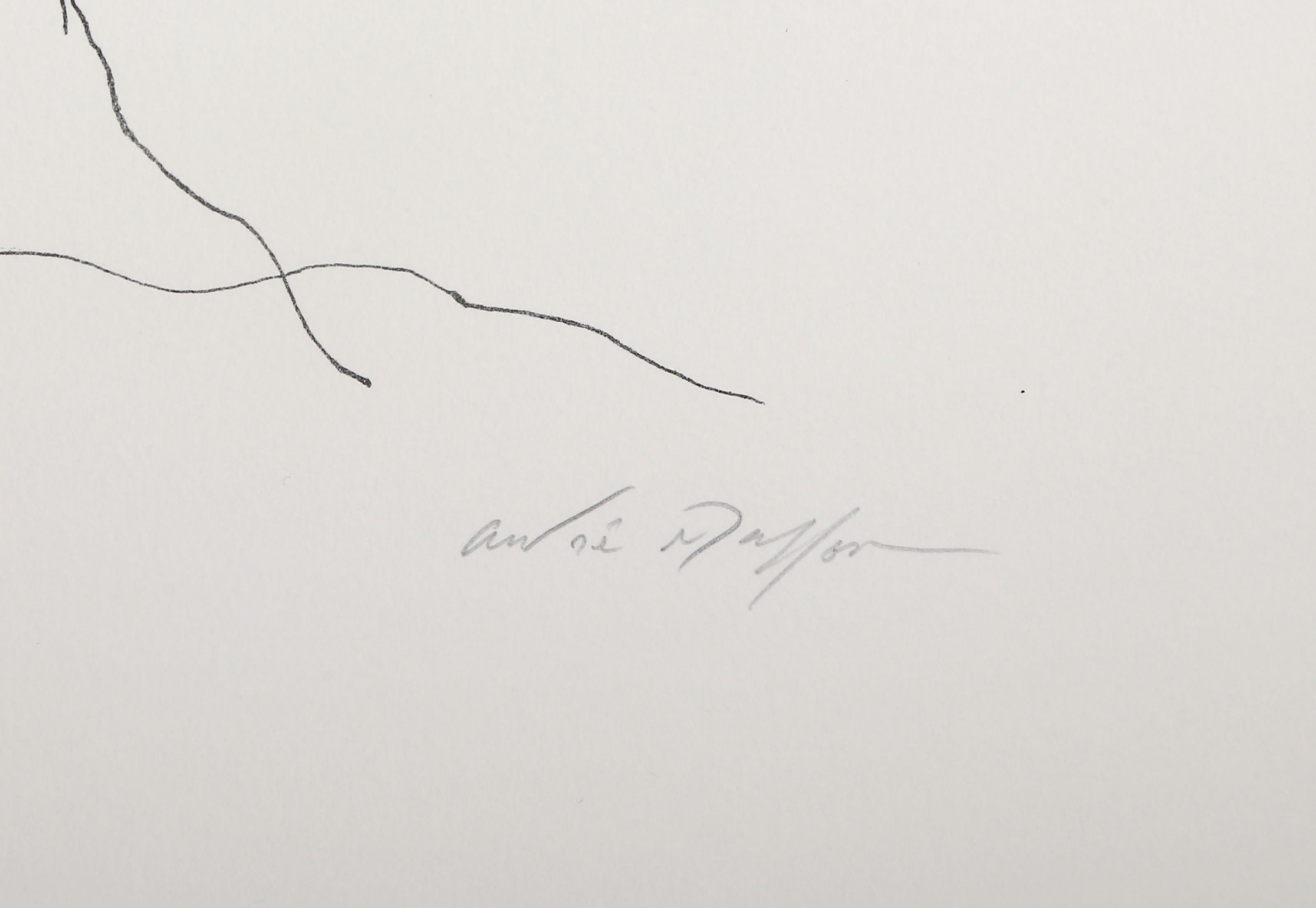 Andre Masson, Français (1896 - 1987) - Membres, Portfolio :  Dessins Erotiques, Année :  1971, Medium :  Lithographie sur Arches, signée et numérotée au crayon, Edition :  23/125, Taille de l'image :  9 x 12 pouces, Taille :  19 x 26 in. (48.26 x