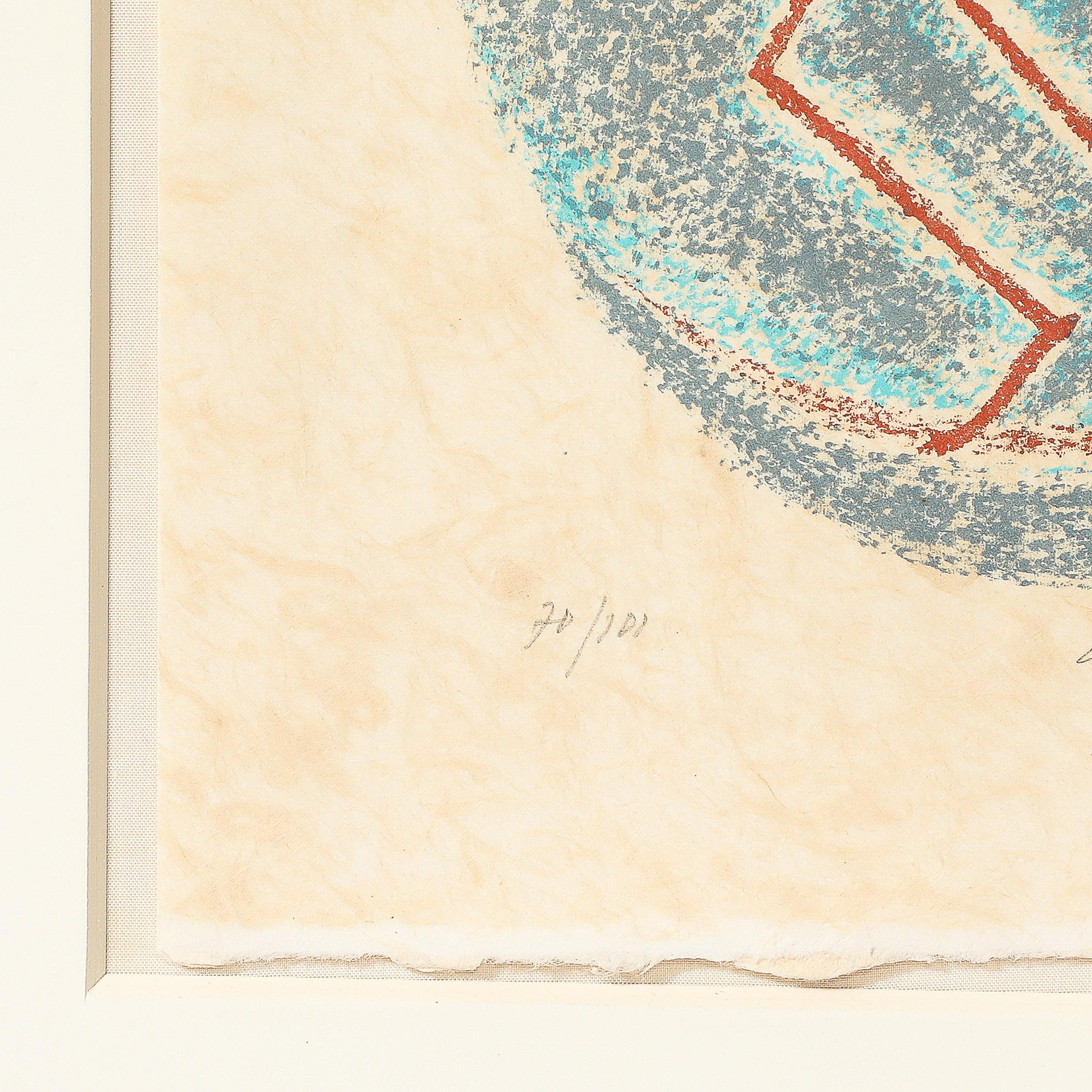 Lithograph on Japon Paper by André Masson Edition 70/101 For Sale 4
