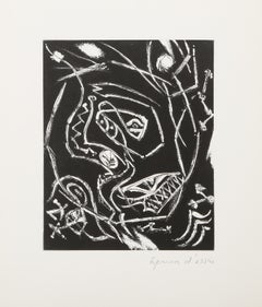 L'oeuf Cosmique, gravure surréaliste d'André Masson