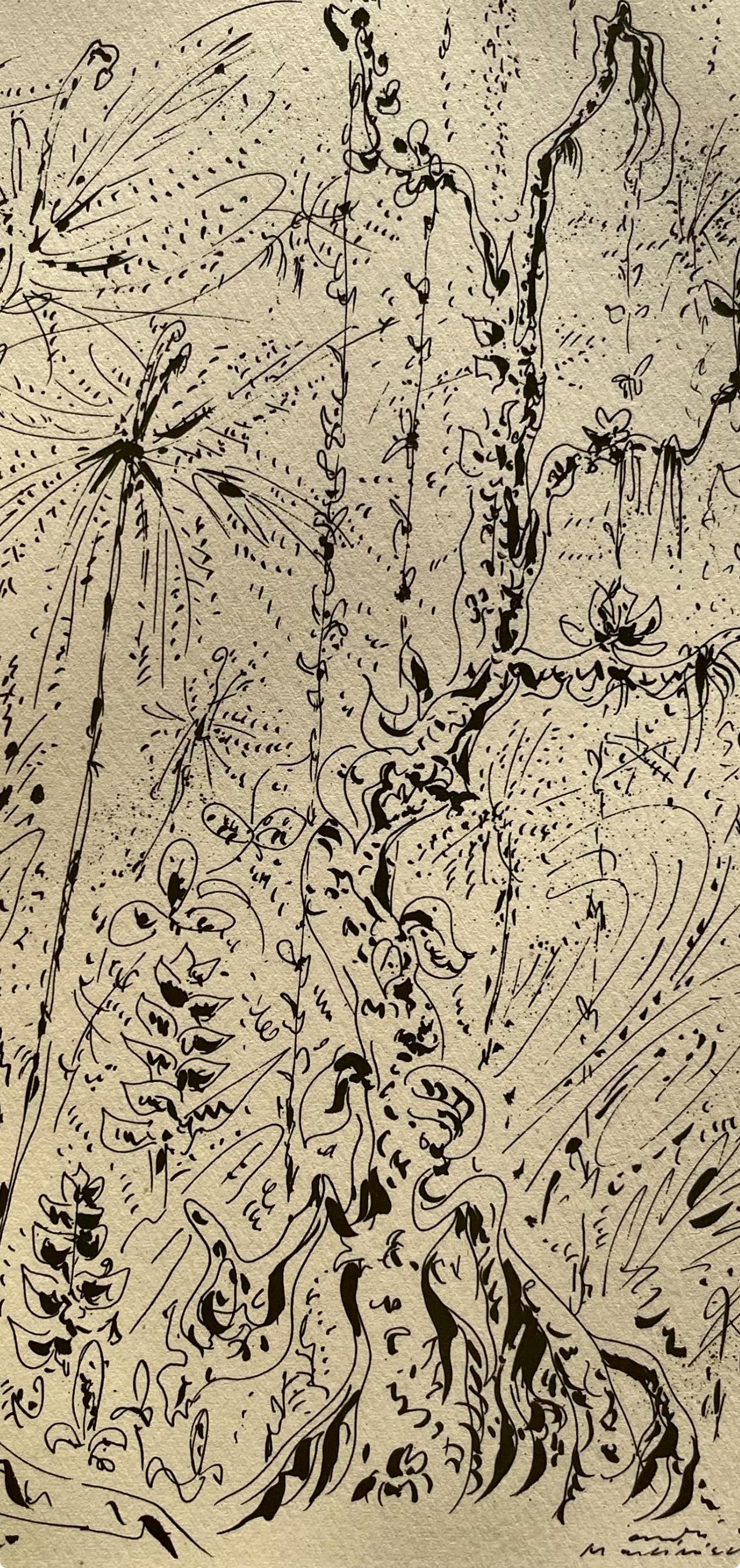Masson, Forêt martiniquaise, Masson Dessins (après) - Moderne Print par André Masson