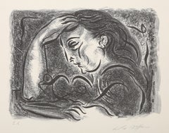 Méditation, litografia surrealista di André Masson