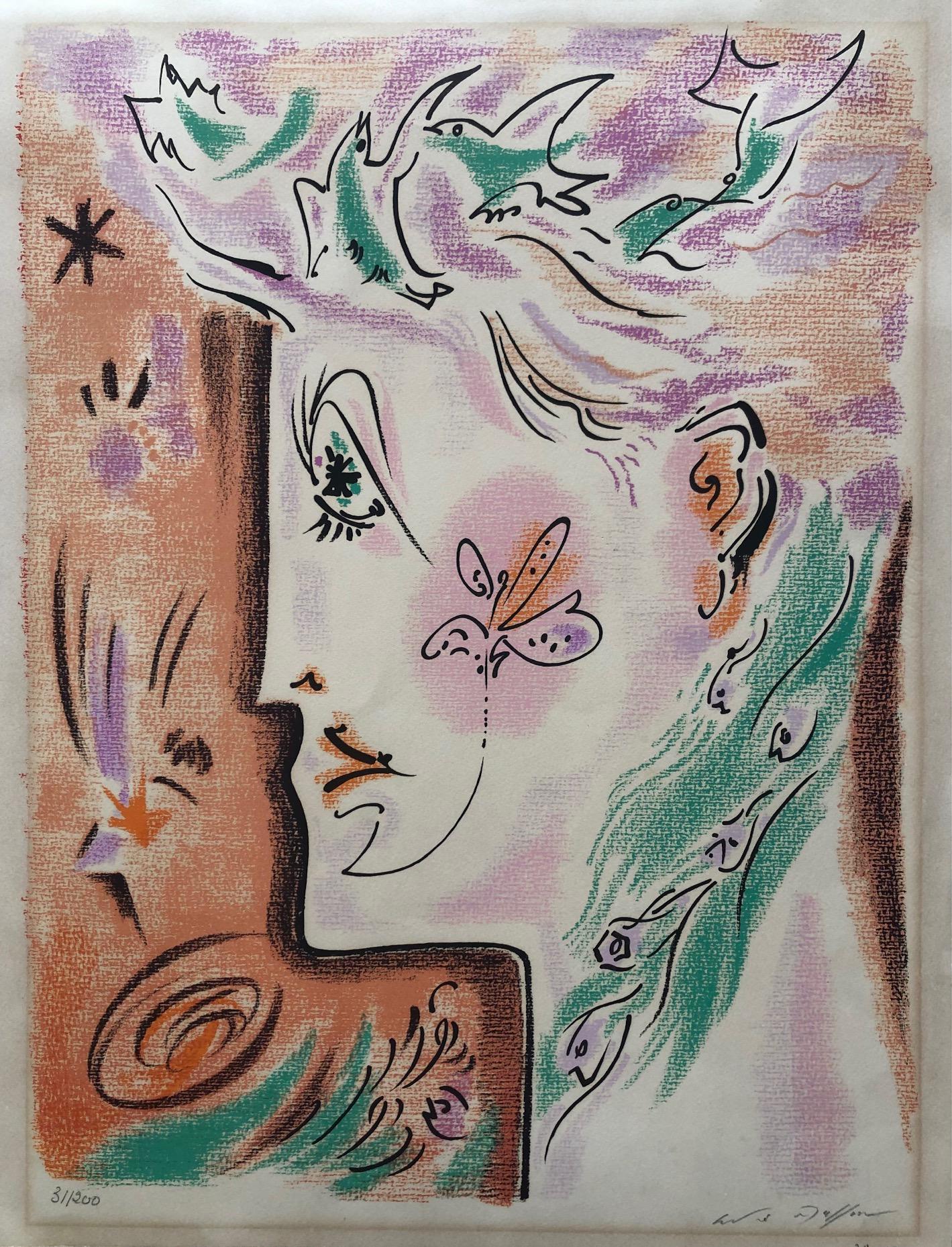 André Masson Abstract Print - No title