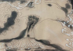 Hommage à Courbet. Paper/etching. 40/60. 1964. 27 x 38 cm.