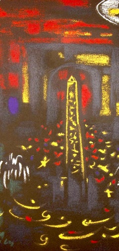 Place de la Concorde et L'Arc de Triomphe, Regards sur Paris, André Masson