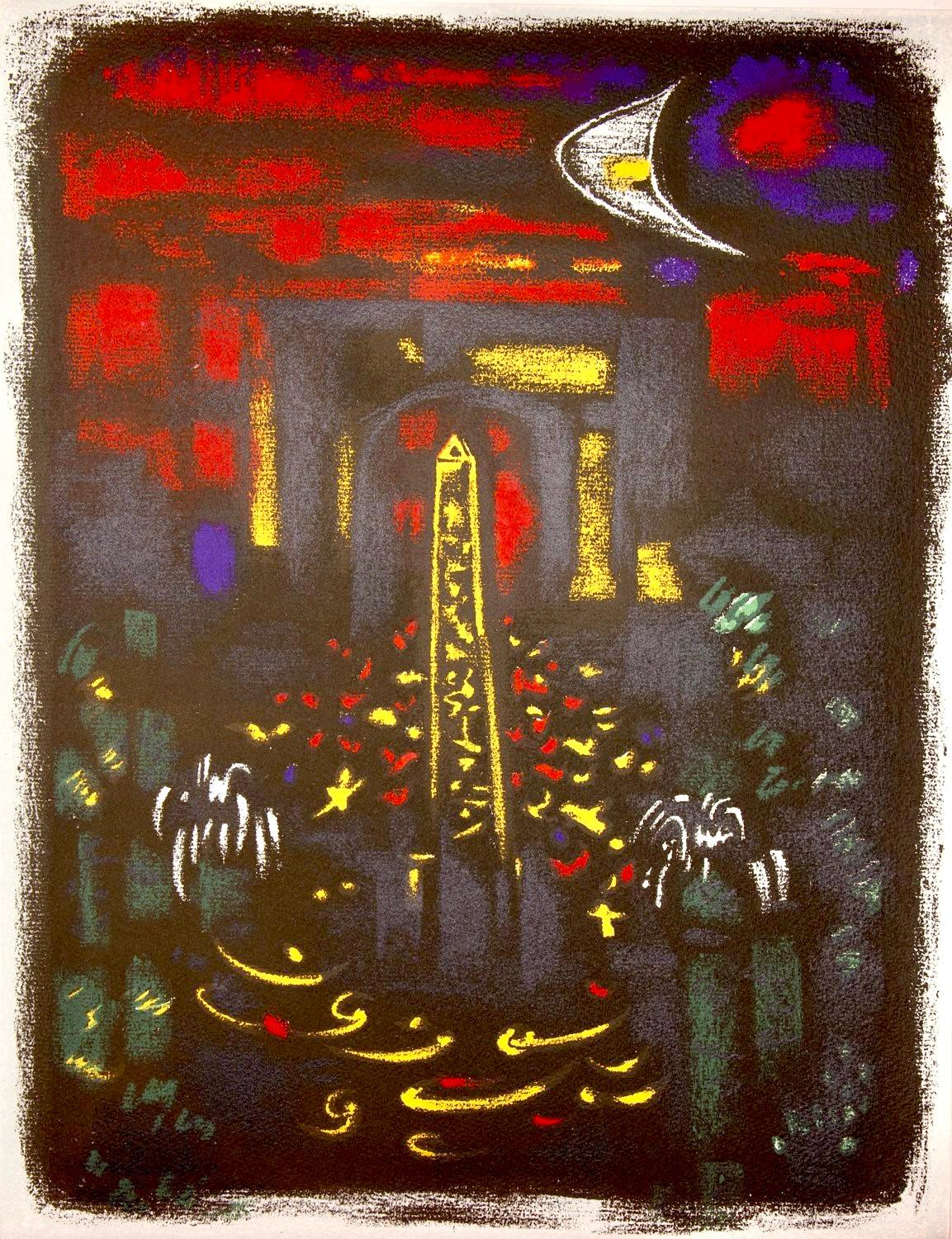Plaza de la Concordia y Arco del Triunfo, Miradas sobre París, André Masson en venta 4