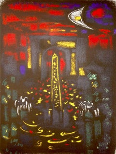 Place de la Concorde et L'Arc de Triomphe, Regards sur Paris, André Masson