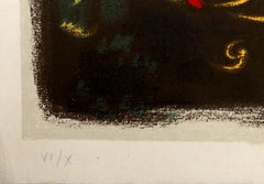 Place de la Concorde, Surrealist Lithograph by André Masson