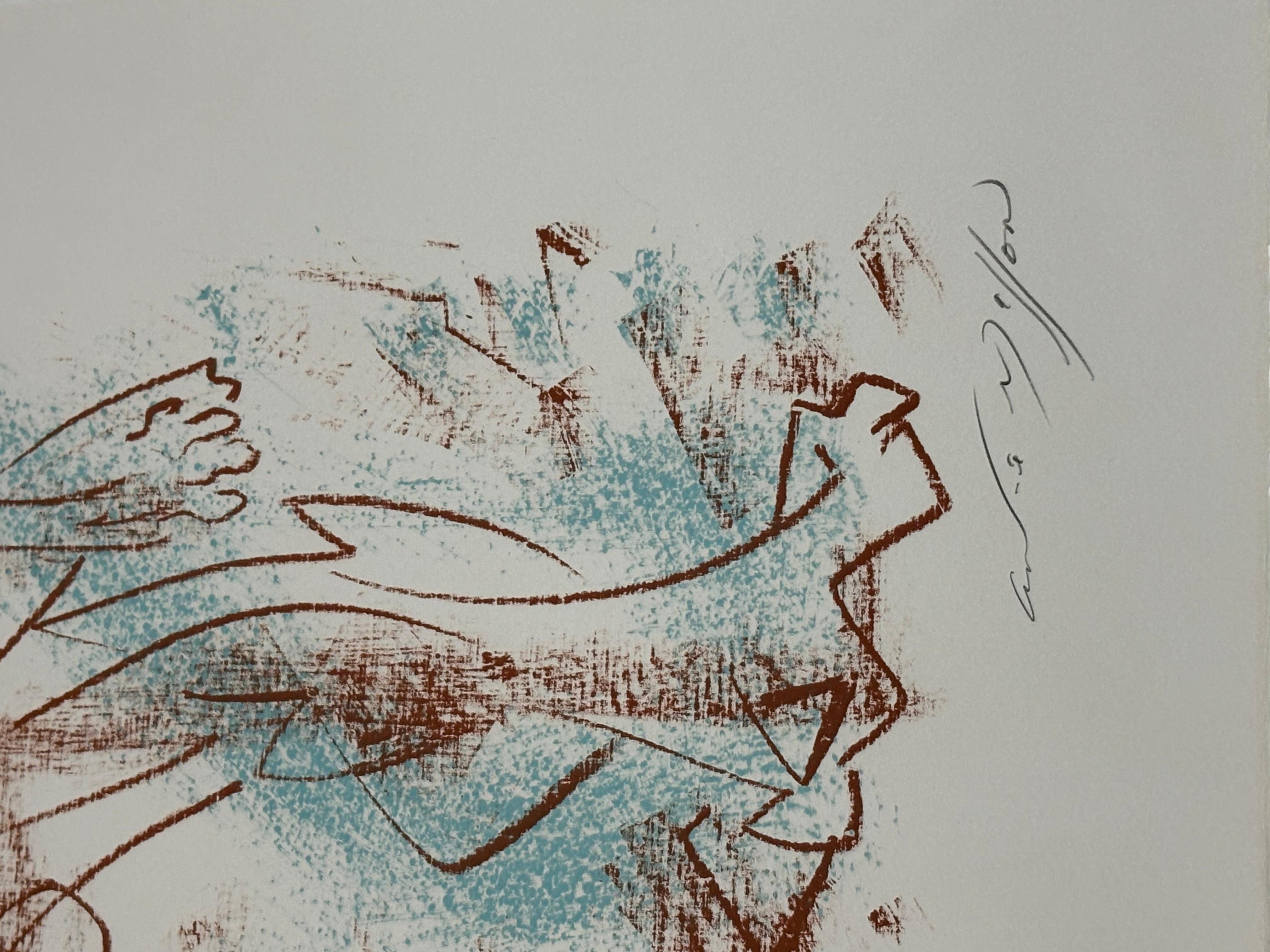 Andre Masson Lithographie signiert und nummeriert von (The 