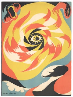 "The Sun" original lithograph