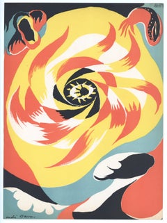 "The Sun" original lithograph