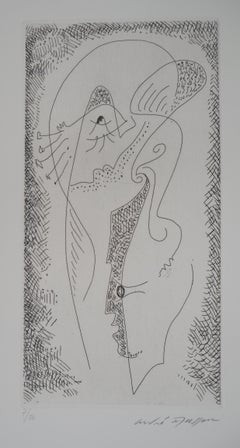 The Surrealist Dream - Original handsigned etching - Ltd /50