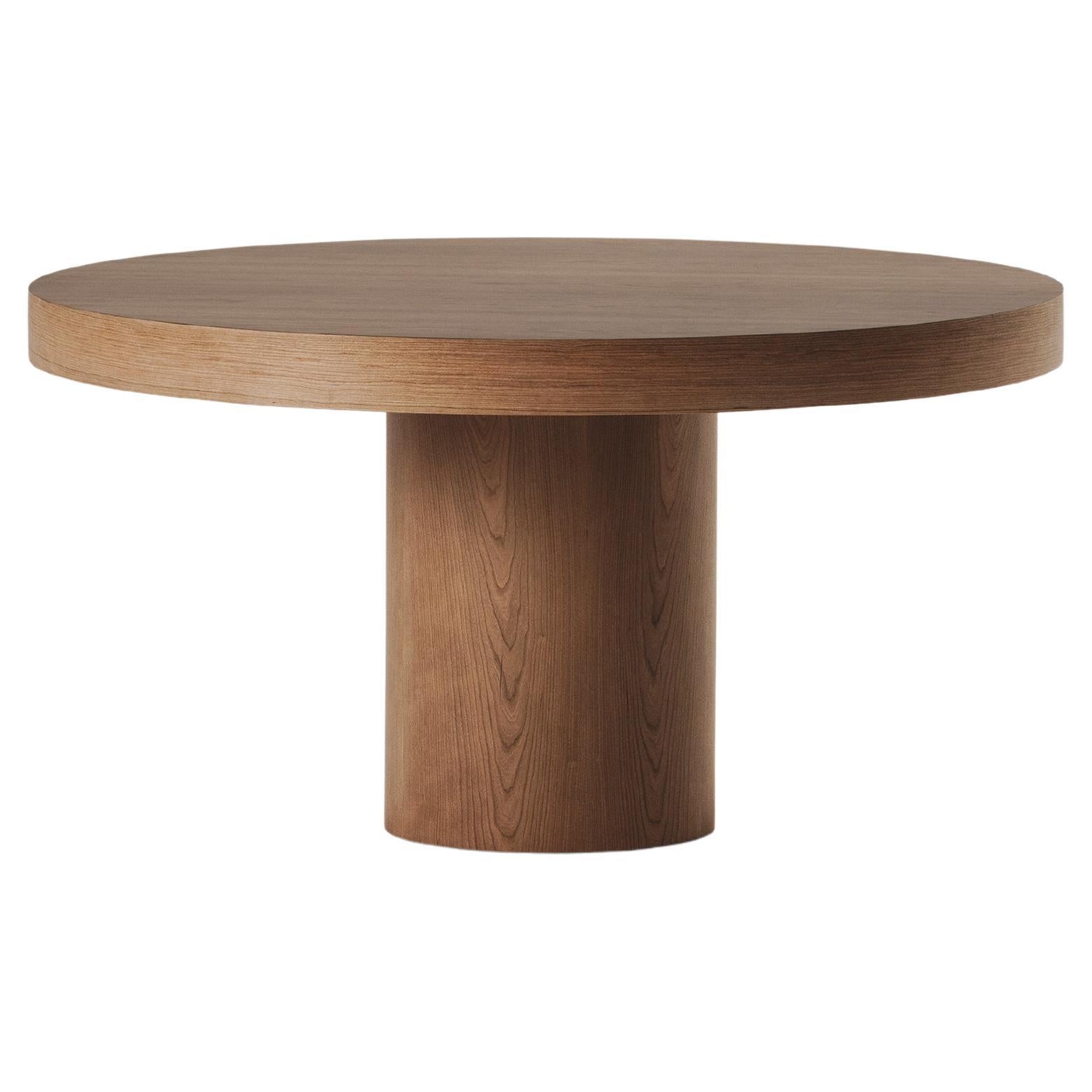 Table de salle à manger en placage de Wood Andre par Marlot Baus