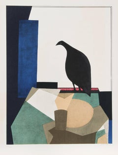 "Amour de la cartera Helene" Litografía de André Minaux