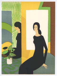 "Jeux de miroir" original lithograph