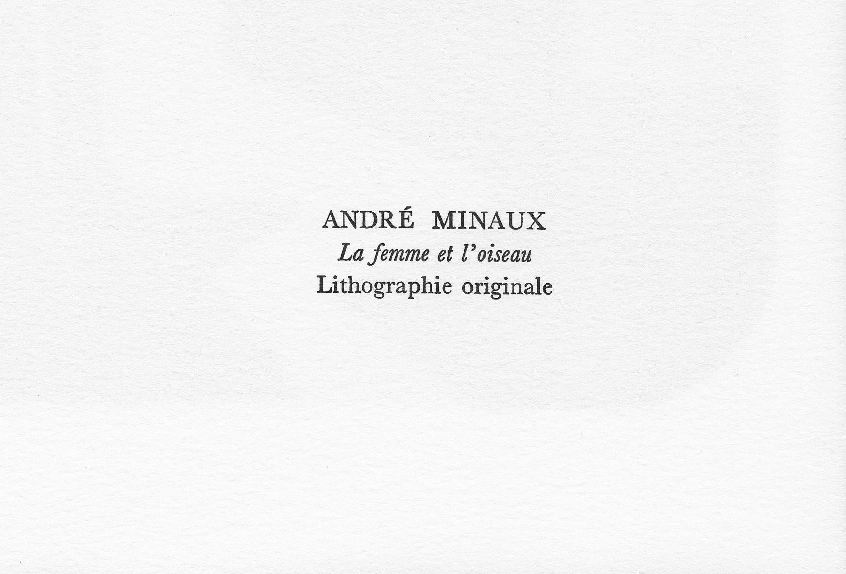 Lithograph on vélin d'Arches paper. Paper Size: 12.81 x 9.81 inches. Inscription: Unsigned and unnumbered, as issued. Notes: From the album, Souvenirs et Portraits d'Artistes, 1972. Published by Éditions A. C. Mazo et Cie., Paris, in collaboration