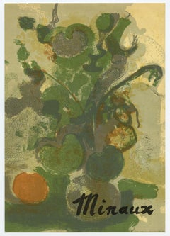 Lithographie d'origine « Nature morte »