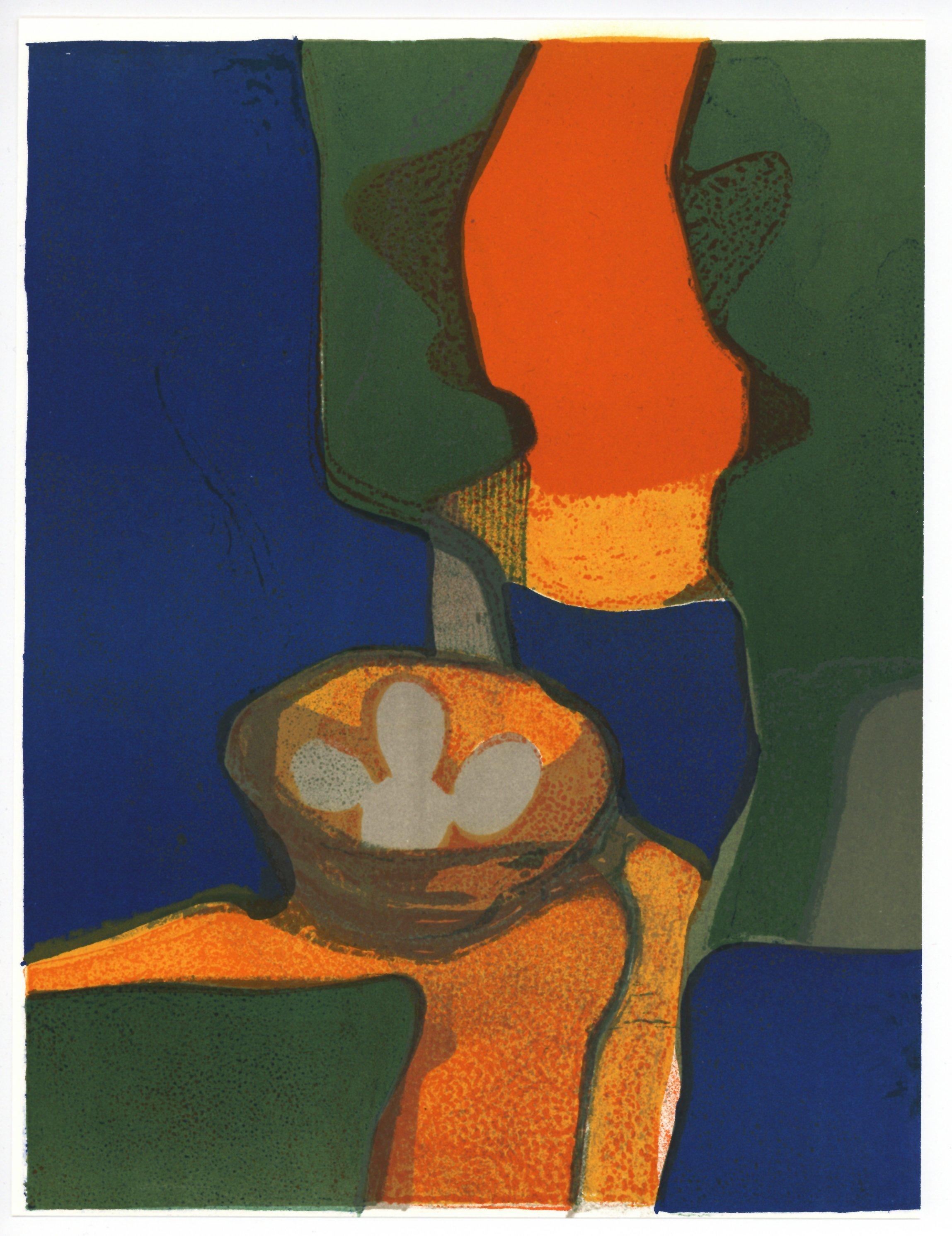 litografia originale - Print di André Minaux